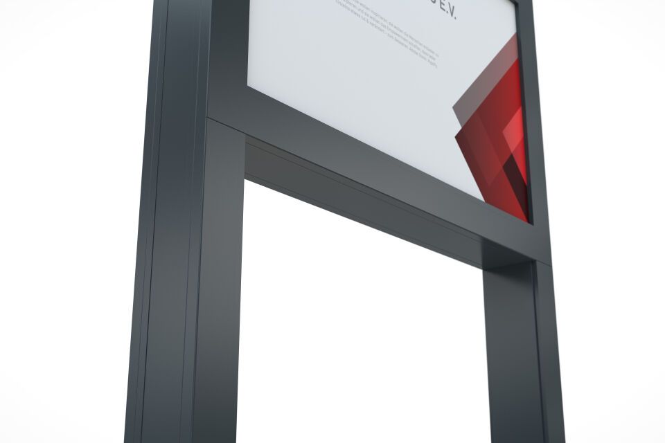Informationssystem Werbepylon BigSign