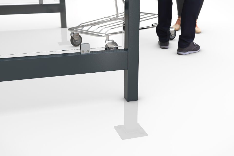 Überdachungssystem Einkaufswagenüberdachung TrolleyShelter K