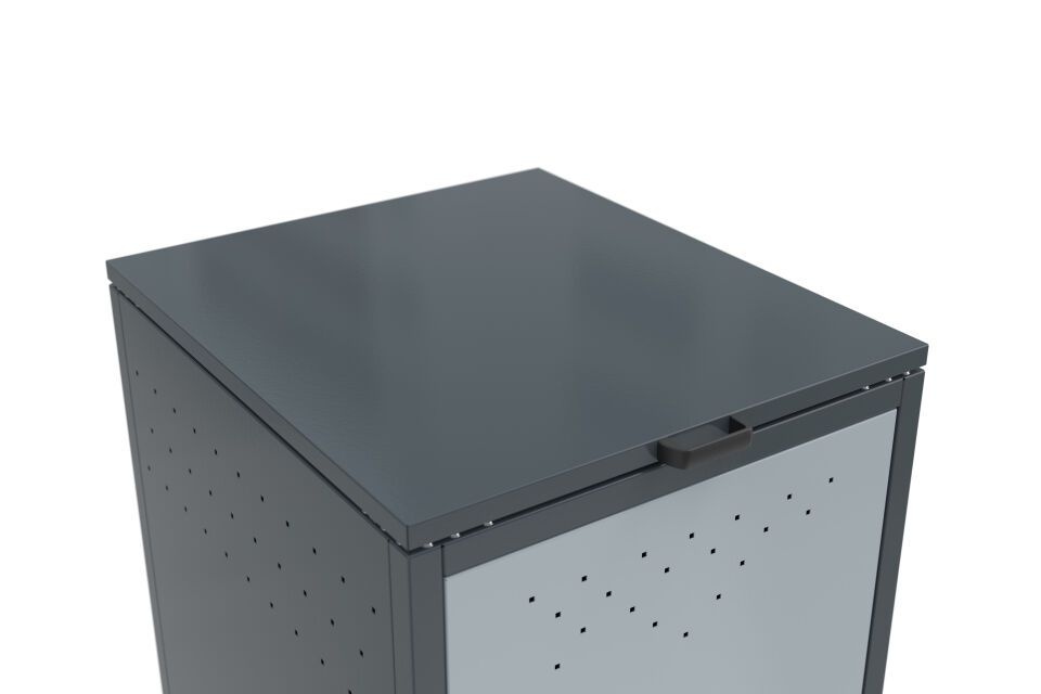Überdachungssystem Einhausung Mülltonnenbox BinStore