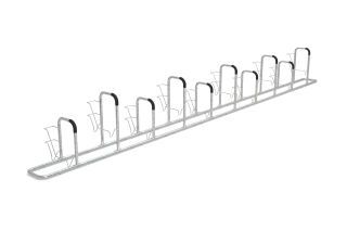 Fahrradanlehnsystem 6010 mit 10 Einstellplätzen einseitig