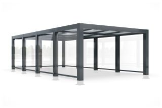 Einkaufswagenüberdachung TrolleyShelter F4