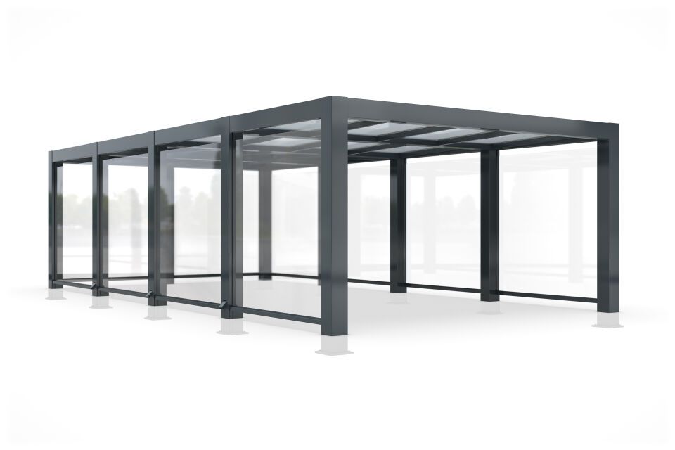 Einkaufswagenüberdachung TrolleyShelter F4