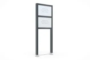 Werbepylon BigSign Secure S