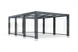 Einkaufswagenüberdachung TrolleyShelter F3