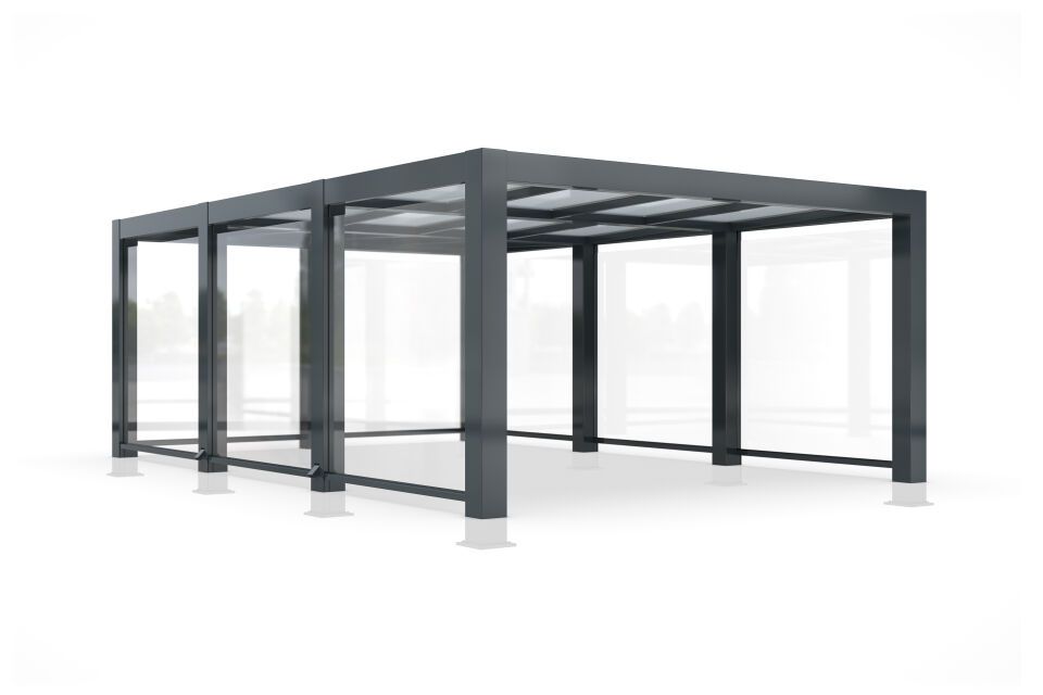 Einkaufswagenüberdachung TrolleyShelter F3