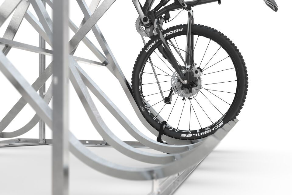 Fahrradparksystem Schräghochparker SW/SF