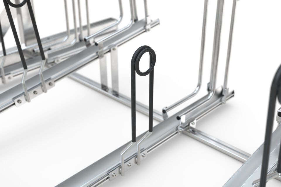 Fahrradparksystem Doppelstockparker BikeHub Premium