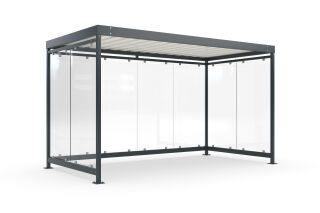 Überdachung Köln K4 b/b als Bausatz