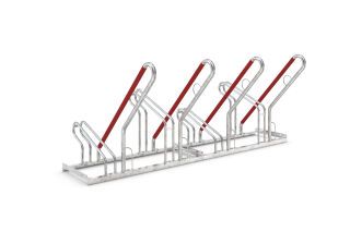 Anlehnparker 2504 XBF mit 4 Einstellplätzen einseitig