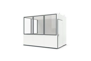 Mobiles Raumsystem MultiRoom Basic 7 Mini zur Innenaufstellung mit 7 74 m²