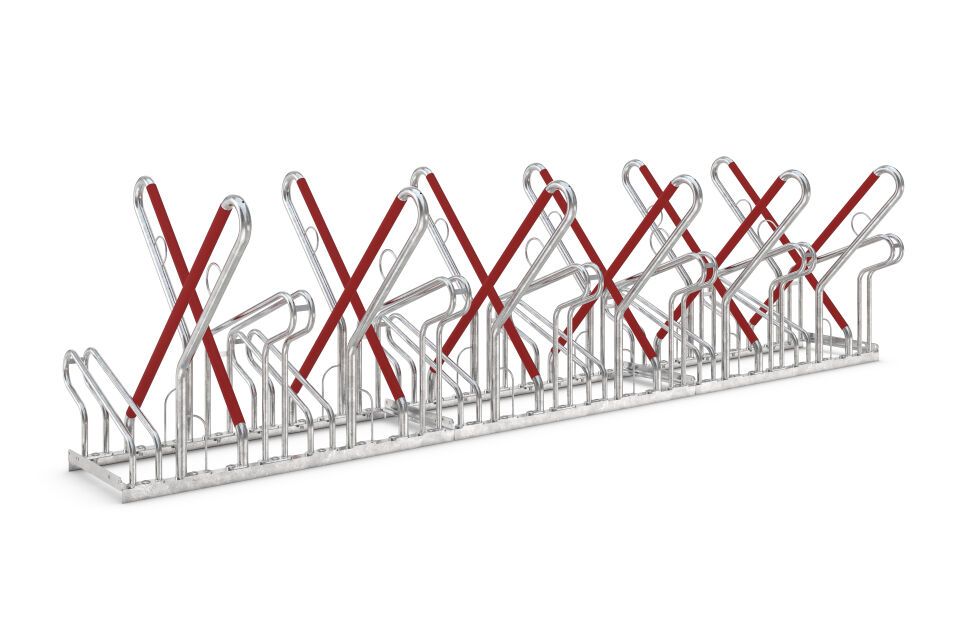 Fahrradparksystem Anlehnparker 2500/2500 XBF
