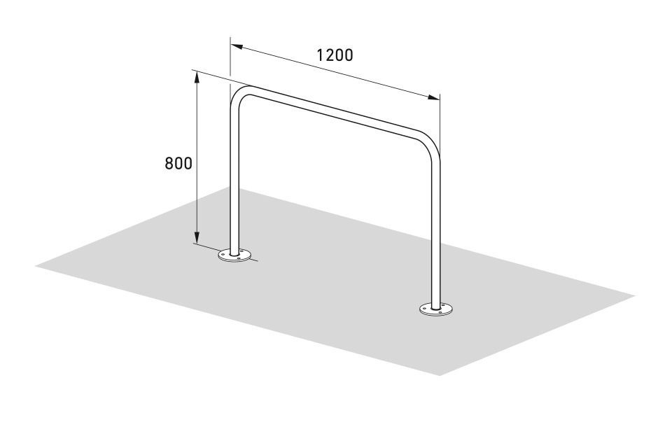 Fahrradparksystem Anlehnbügel 9100/9200