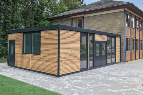 Anwendungsbeispiel Bürocontainer
