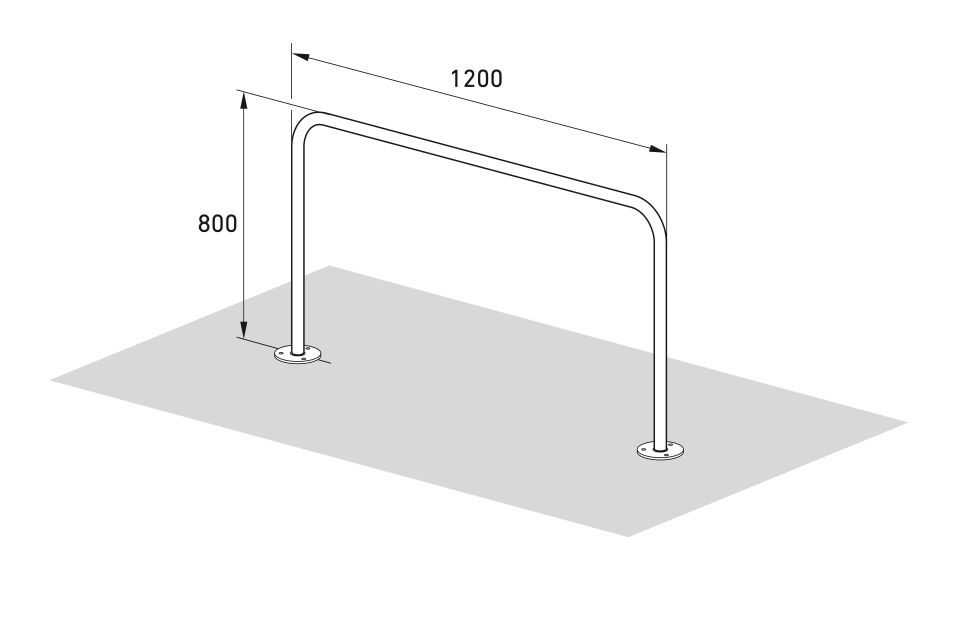 Fahrradparksystem Anlehnbügel 9100/9200