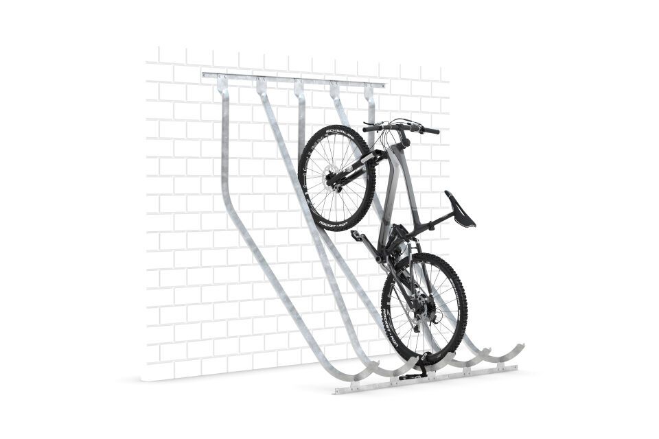 Fahrradparksystem Schräghochparker SW/SF