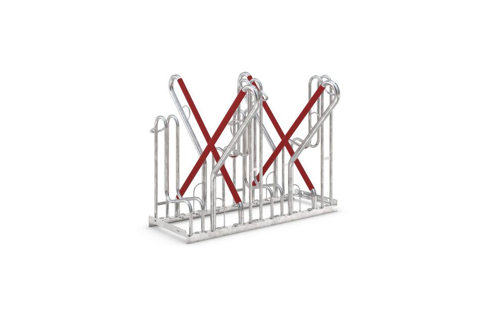 Fahrradparksystem Anlehnparker 4500/4500 XBF