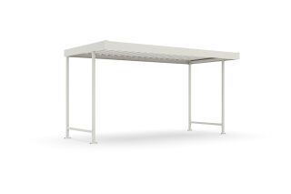 Überdachung Leipzig L14 RAL 9002 als Bausatz