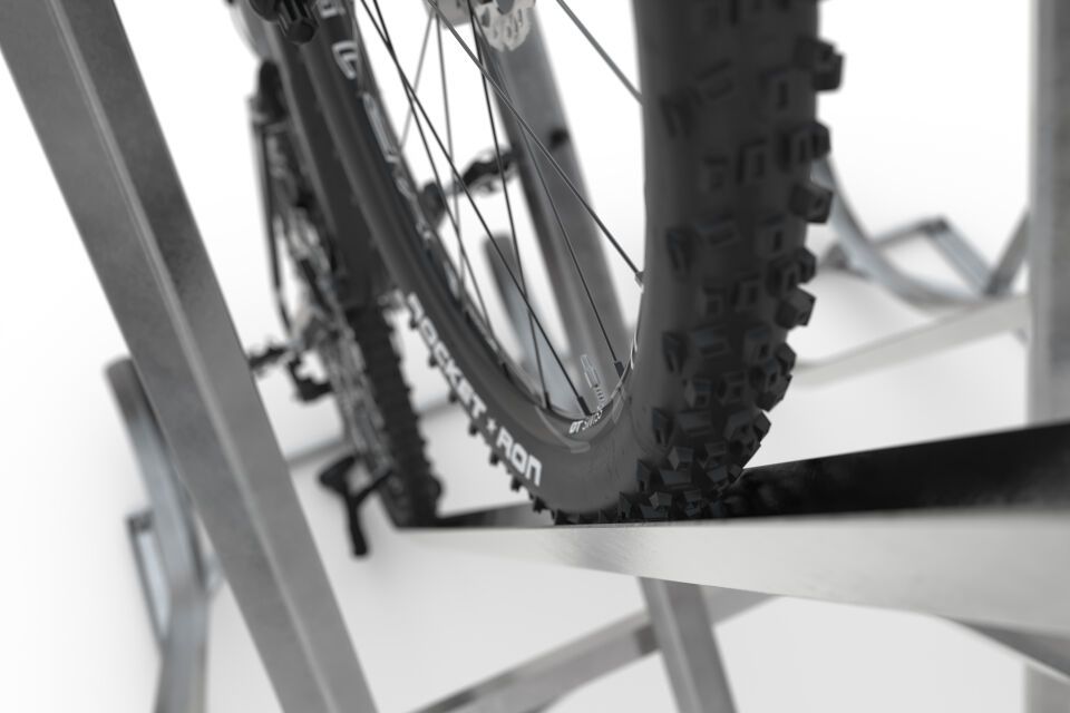 Fahrradparksystem Schräghochparker SW/SF