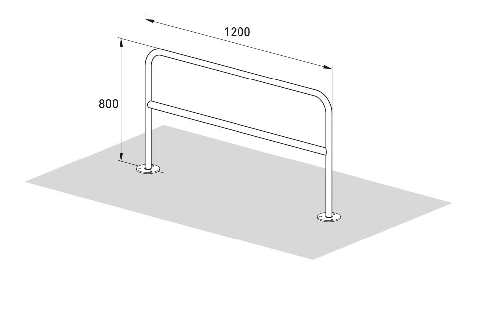 Fahrradparksystem Anlehnbügel 9100/9200