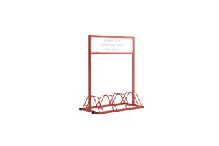 Fahrradparksystem Werbefahrradständer EW 7004