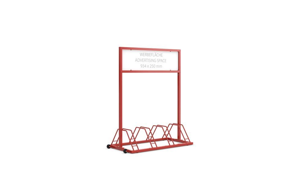 Fahrradparksystem Werbefahrradständer EW 7004