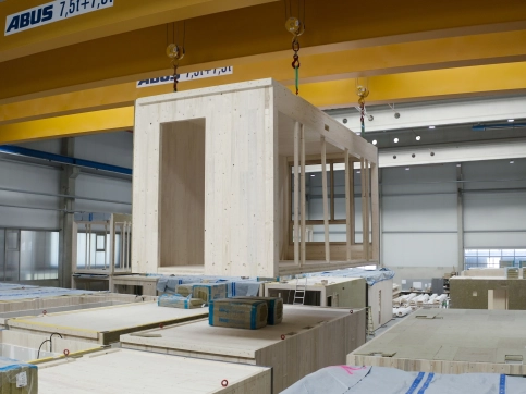 KLEUSBERG Modulfertigung in hoch automatisierter Produktion
