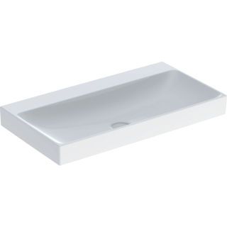 GE ONE Waschtisch 90x48 cm o. Hl., o. Ül., weiß, KeraTect
