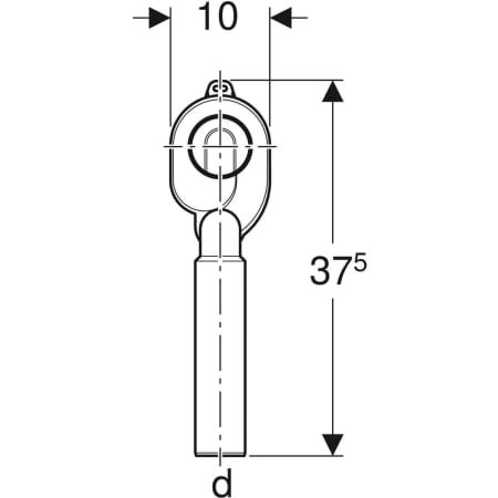GE Urinal Geruchsverschluss