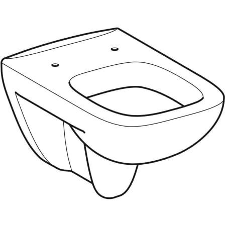 GE Renova Plan Wand-WC Tiefspüler