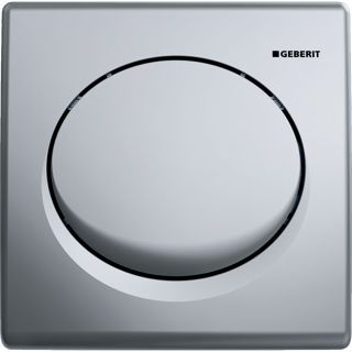 GE UR-Strg. mit pneumatischer Spülausl. BetPl. Kst., Basic: mattverchromt