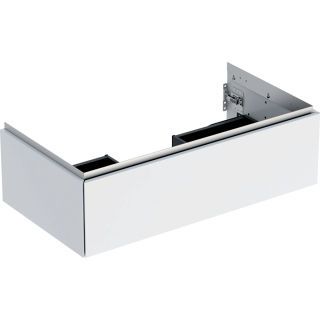 GE ONE Unterschrank für WT/-Platte 1 Schubl., 88,8x26,6x47cm, weiß hgl.