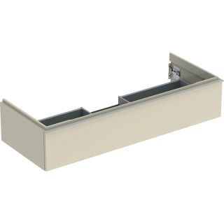 GE iCon Unterschrank für WT, 1 Schubl. 118,4x24,7x47,6cm, sandgrau