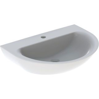 GE Renova Waschtisch, 70x52cm m. Hl. mittig, o. Ül., weiß