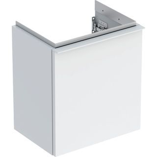 GE iCon Unterschrank für HWB, 1 Tür li 37x41,5x27,9cm, weiß hgl./Gr. weiß matt