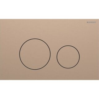 GE Sigma 40 BetPl., für 2-Mengen-Spülung Round, rotgold gebü./Etc