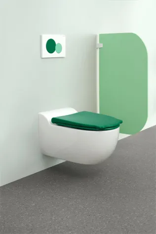 Geberit Bambini Tiefspül-WC wandhängend