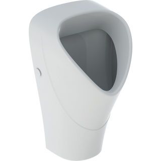 GE Renova Urinal Trigonal Zul. hi., Abg. hi., weiß