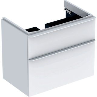 GE Smyle Square US für WT, m. 2 Schubl. 73,4x61,7x47cm, weiß