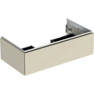 GE ONE Unterschrank für WT/-Platte 1 Schubl., 88,8x26,6x47cm, sandgrau hgl.