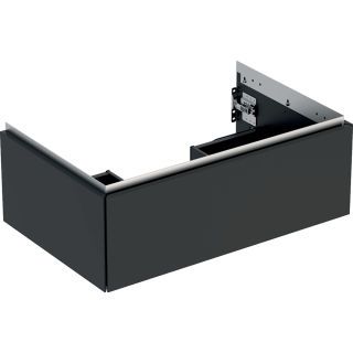 GE ONE Unterschrank für WT/-Platte 1 Schubl., 74x26,6x47cm, lava matt