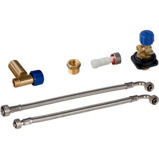 GE Wasseranschlussset hinten Mitte zu Monolith Sanitärmodul für WC 114 cm
