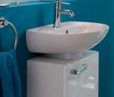 Handwaschbecken mit Unterschrank inkl. Adapter