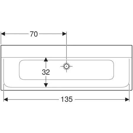 GE Xeno2 Möbelwaschtisch