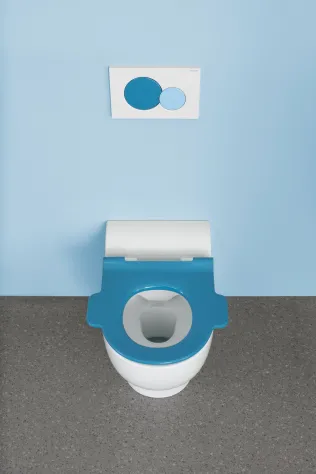 WC-Sitzring mit Stützfunktion
