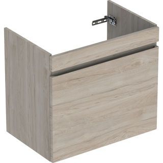 GE Renova Plan US f. WT, mit 1 Schublade 63,4x60,6x44,6cm, Nussbaum hickory hell