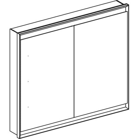 GE ONE Spiegelschrank mit ComfortLight