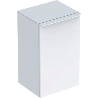 GE Smyle Square Seitenschrank mit einer Tür li, 36x60x32,6cm, weiß