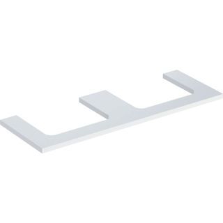 GE ONE WT-Platte, Aus re/li, für AWT 135x3x47cm, weiß hgl.
