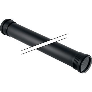 GE Silent-PP Rohr mit zwei Muffen d32x2 L:100cm