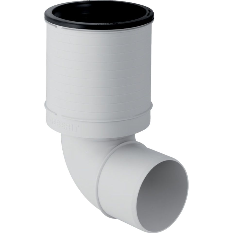GE Silent-PP Anschlussbogen 90Gr d110